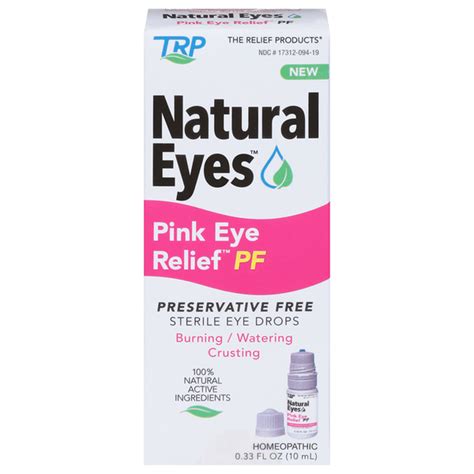 Trp Sterile Eye Drops Pink Eye Relief Pf Homeopathic 0 33 Fl Oz Delivery Or Pickup Near Me