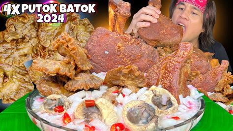 4X PUTOK BATOK 2024 MUKBANG CHICHABU BALUT PORK JOWLS LECHON KAWALI