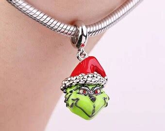 Pandora the Grinch Charm - Etsy