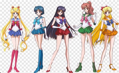 Sailor Moon Sailor Jupiter Sailor Mercury Sailor Mars Sailor Venus