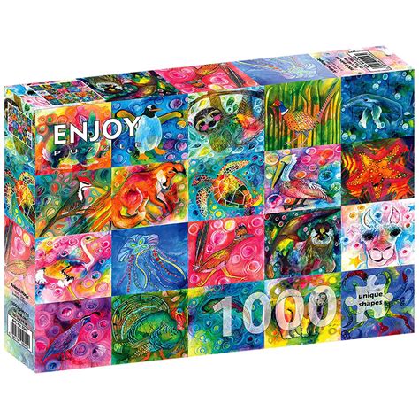 Enjoy Animal Magic Puzzle 1000pcs - Puzzles Canada