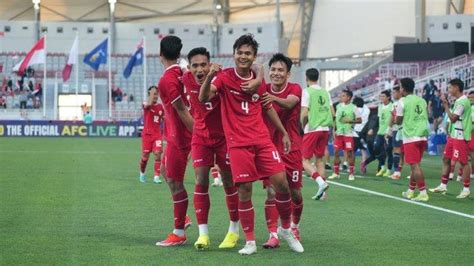 Hasil Babak I Skor 1 1 Timnas U23 Indonesia Vs Korea Selatan Komang