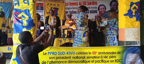 Cinquantenaire De Jkk Au Sud Kivu Des Cadres Du Pprd Souhaitent