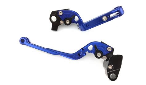 Pair Of Blue Foldable Flip Up Brake Clutch Avdb Levers Ktm Duke R