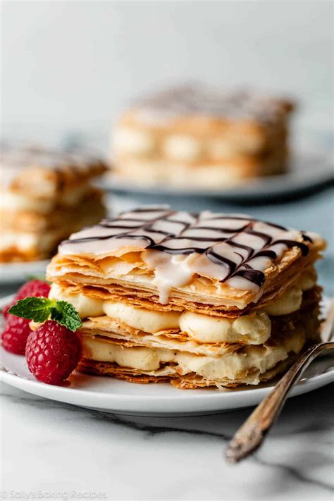 Mille Feuille Napoleon Pastry Sally S Baking Addiction