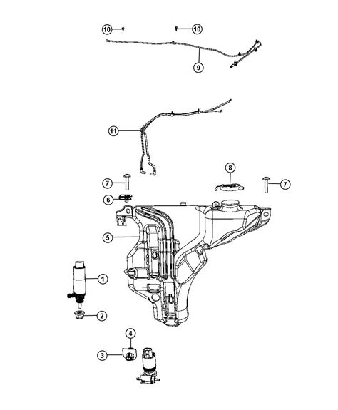 Dodge Durango Hose Windshield Washer Front System Ad