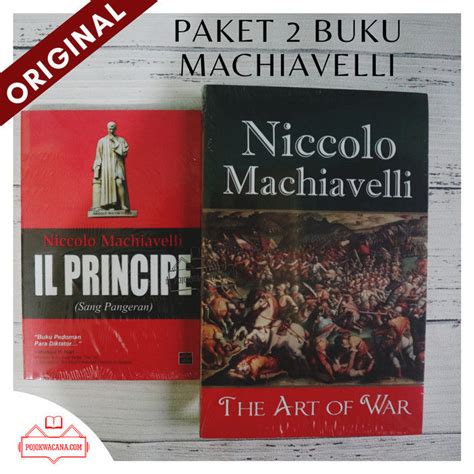 Original Paket Buku Filsafat Politik Niccolo Machiavelli Il Principe