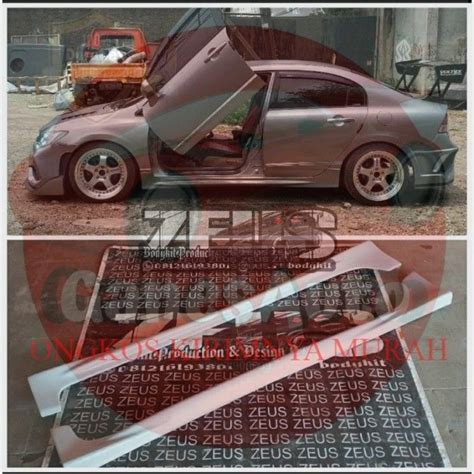 Side Skirt Civic Fd Mugen Lazada Indonesia