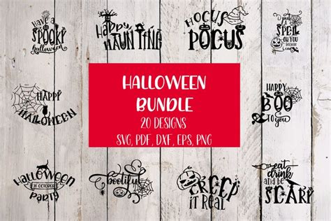 Halloween Bundle Svg Cut File