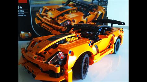 LEGO TECHNIC 42093 Chevrolet Corvette ZR1 レゴ シボレー コルベット YouTube