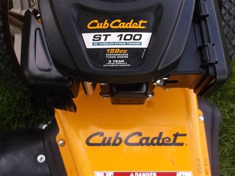 Cub Cadet St 100 22 Wheeled String Mower Ronmowers