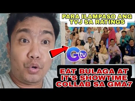 PARA ILAMPASO ANG TVJ SA RATINGS EAT BULAGA AT IT S SHOWTIME POSSIBLENG