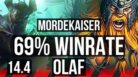 Mordekaiser Vs Olaf Top Winrate Rank Morde Tr Challenger