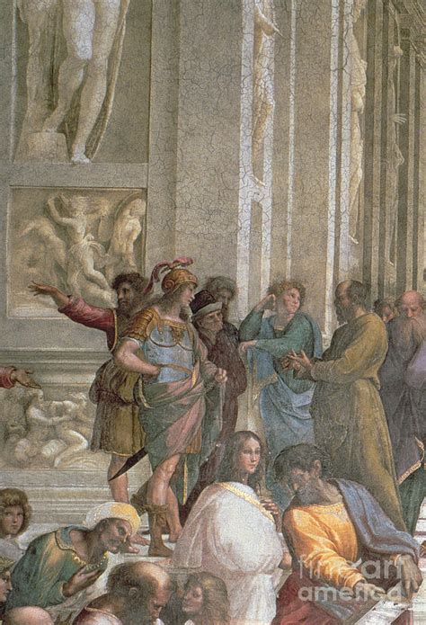 School Of Athens From The Stanza Della Segnatura Painting By Raphael