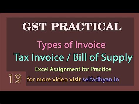 Types Of Invoice In Gst New Invoice