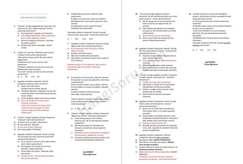 S N F S Zc Kte Anlam Testi Pdf Ndir Hangisoru