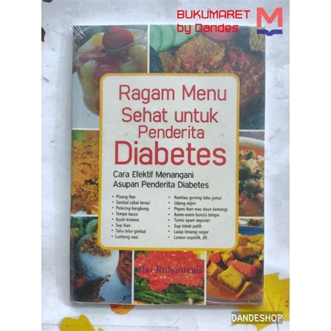 Jual Ragam Menu Sehat Untuk Penderita Diabetes Buku Shopee Indonesia