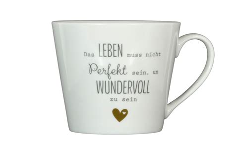 Krasilnikoff Kaffeebecher Kaffeetasse Sprüche Tasse Mug Cup Das Leben