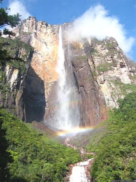 Angel Falls Is The Worlds Highest Uninterrupted Waterfall Located In