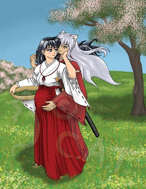 Tomorrow Inuyasha And Pregnant Kagome Inuyasha Fan Art Inuyasha