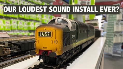 Heljan O Gauge Dcc Sound By Digitrains Our Loudest Loco Install Yet Youtube