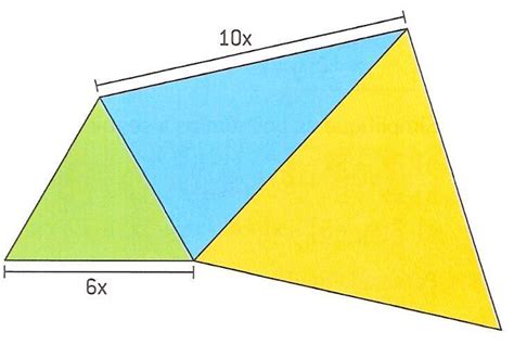 A figura abaixo é formada por dois triângulos equiláteros e um