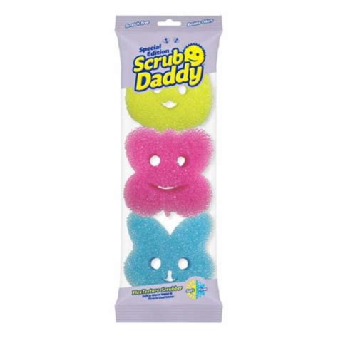 Scrub Daddy Spring Special Edition Sponges 3 Count 3 Count Frys