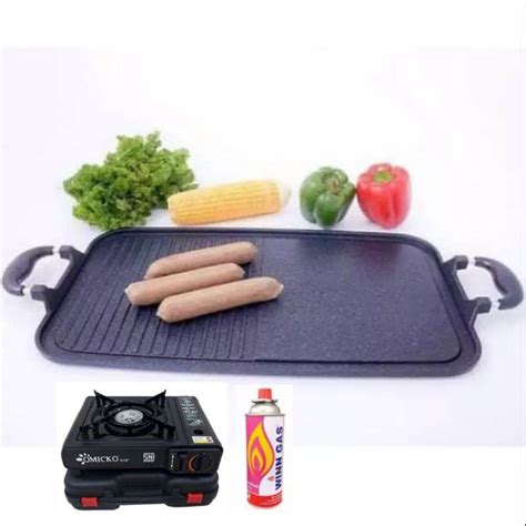 Jual Omicko Happy Ultra Grill Panggang Bbq Plate Panggangan Sate