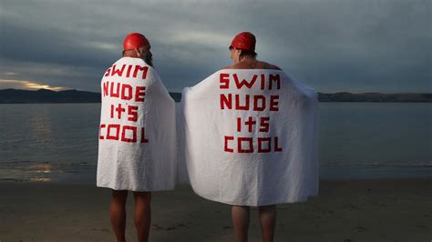 GALLERY Thousands Bare All In Dark Mofo Nude Solstice Swim 2023 The