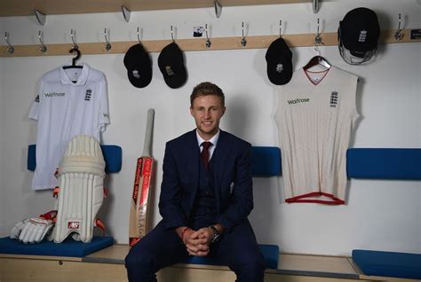 Joe Root undertook his first official duties as England captain at his home ground ...