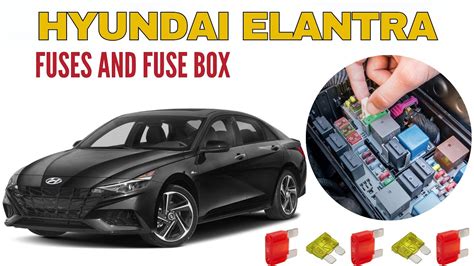 Hyundai Elantra Fuses And Fuse Box Location And Diagram Guide Replace Fuse 2018 2023 Youtube