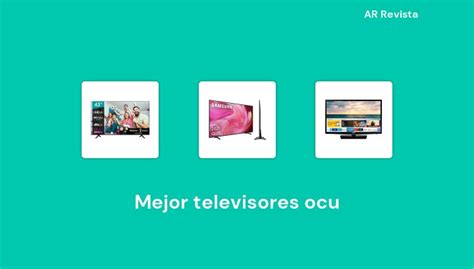 Mejor Televisores Ocu En Selecciones De Expertos