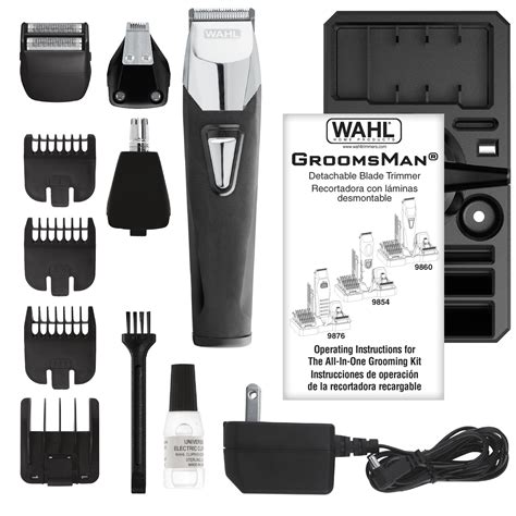 Wahl Groomsman Pro All In One Men S Grooming Kit Rechargeable Beard