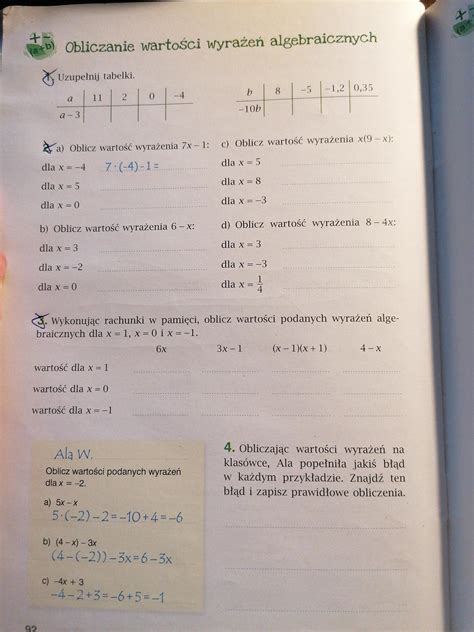 Matematyka z plusem wersja c klasa 6 ćwiczenia 1 2 3 str 92 daje naj na