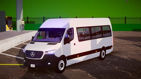 Mercedes Benz Sprinter Fase Proton Bus Road Lukas Gameplays