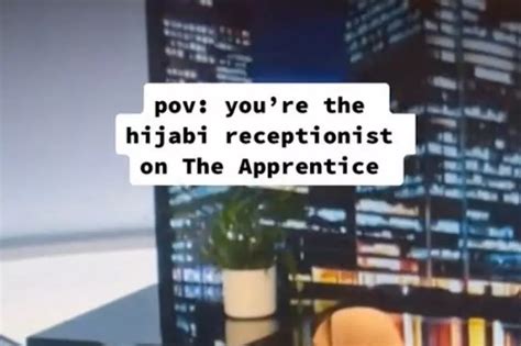 The Apprentice First Ever Hijabi Receptionist Goes…