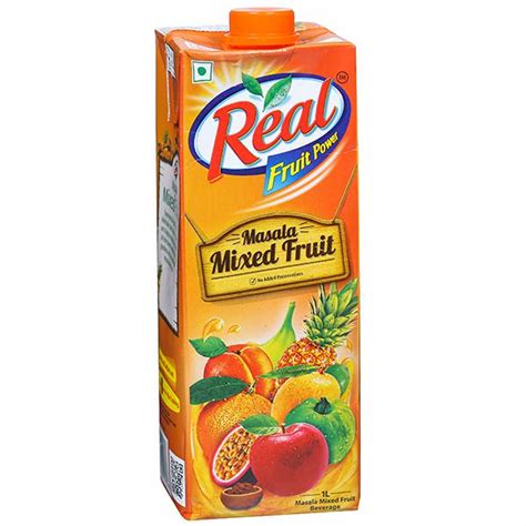 Buy Real Fruit Power Masala Mixed Fruit Juice L Online At Best Price