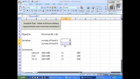 Linear Programming Solver Ex 2 Youtube