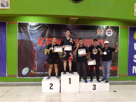 Lagi Mahasiswa Upb Raih Medali Perak Pada Kejurprov Kickboxing Jawa