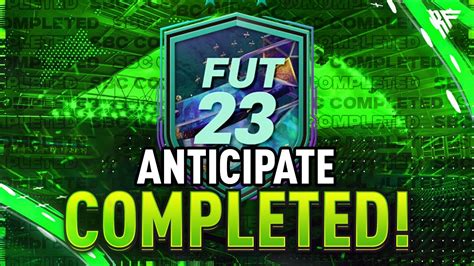 Anticipate Sbc Completed Tips And Cheap Method Fifa 23 Youtube