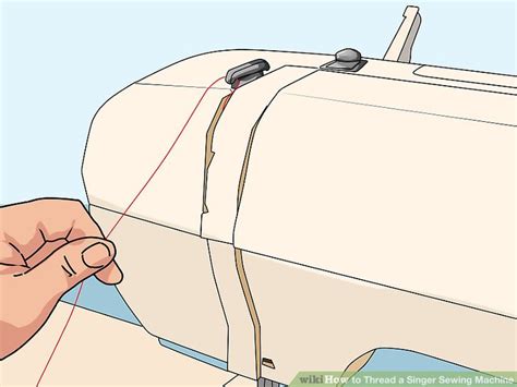 3 Ways To Thread A Singer Sewing Machine Wikihow