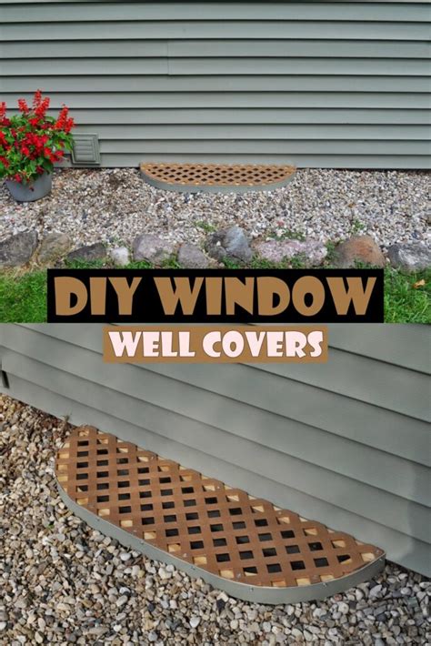 10 Diy Window Well Cover Projects Diyncrafty