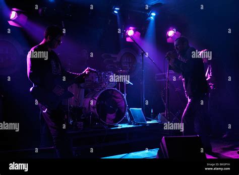 Band playing in night club Stock Photo - Alamy