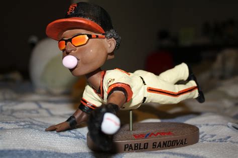 Pablo (Panda) Sandoval Bobble~!! Too bad the Giants lost to the Braves ...