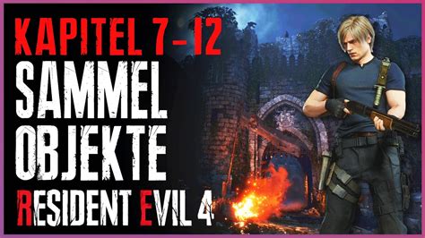 Resident Evil Burg Kapitel Alle Sammelobjekte R Tsel