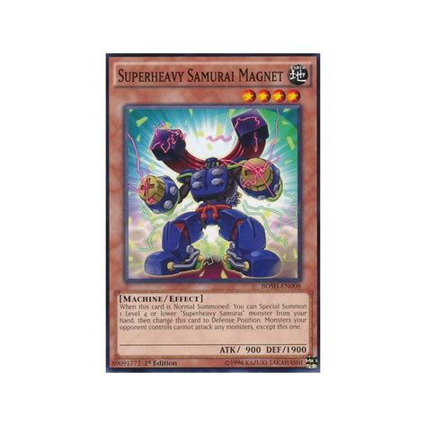 Superheavy Samurai Magnet Netdecker Store Tienda Online De Cartas