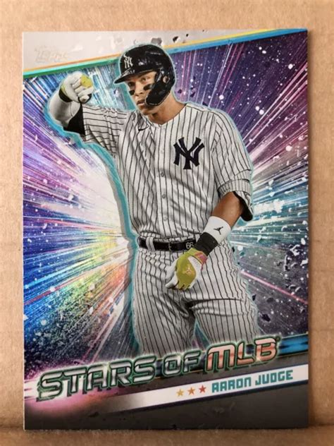 CARTE 2024 TOPPS Series 1 Aaron Judge Stars Of The MLB Yankees De New