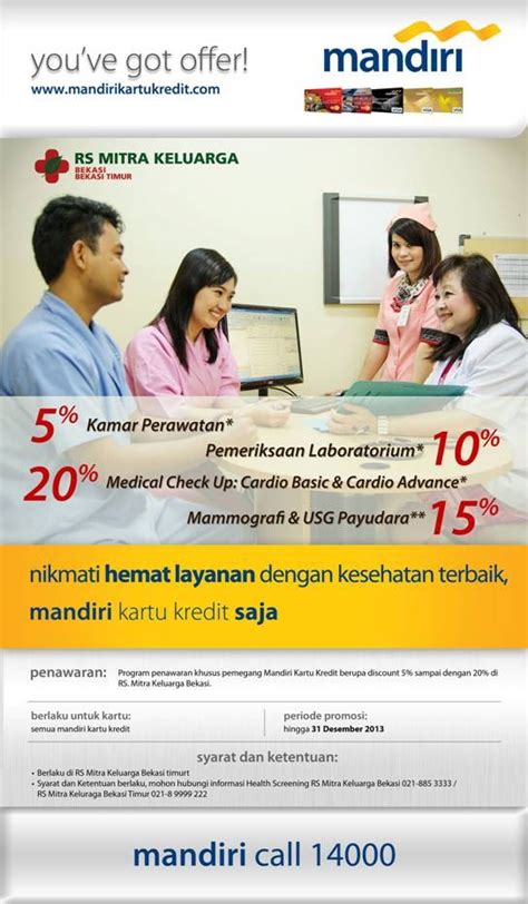 Promo Bank Mandiri Rs Mitra Keluarga Bekasi Timur