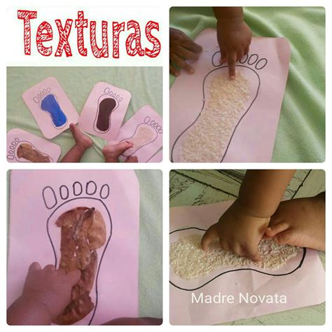 MADRE NOVATA Diferenciando las texturas actividades para niños