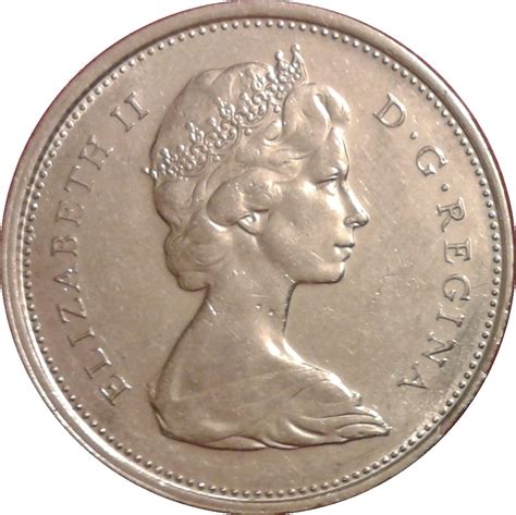 25 Cents Elizabeth Ii 2nd Portrait Nickel Canada Numista